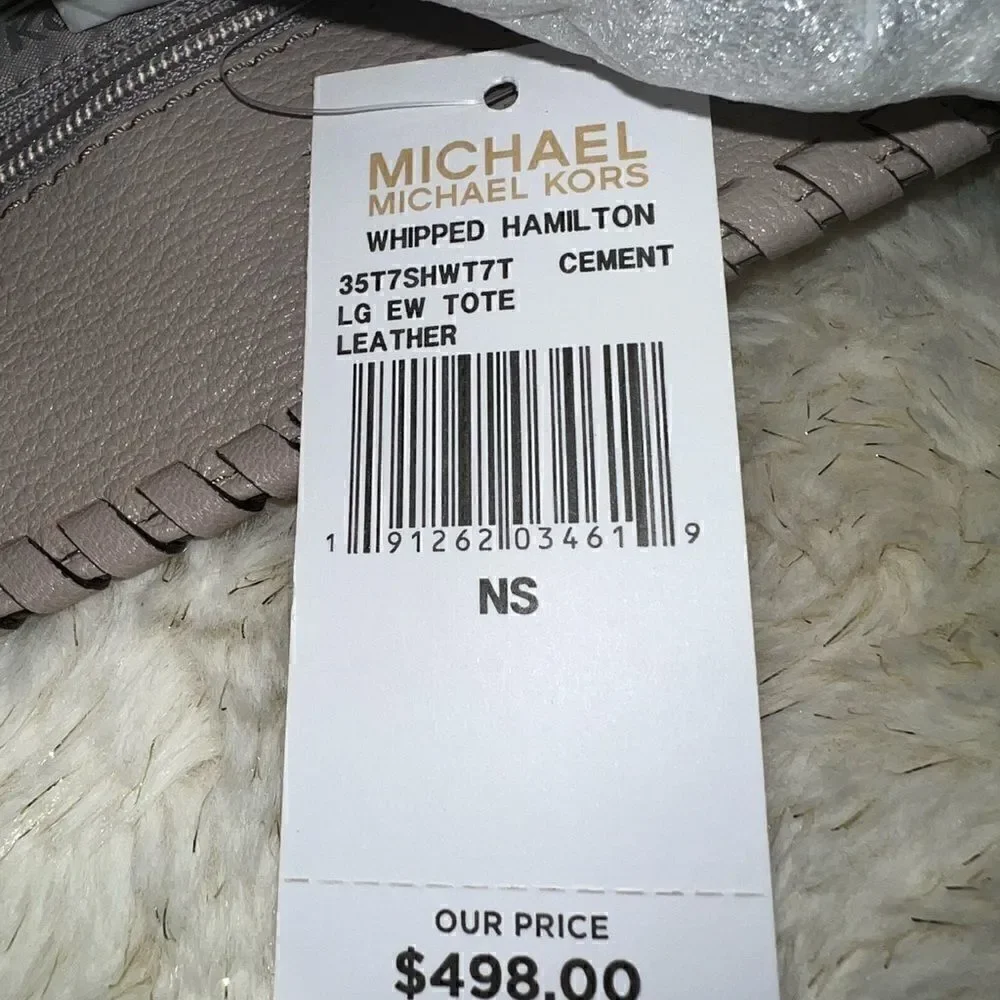 🔥🎁NWT! Michael Kors Whipped Hamilton EW Satchel Handbag Msrp:$498.00 - Picture 9 of 9